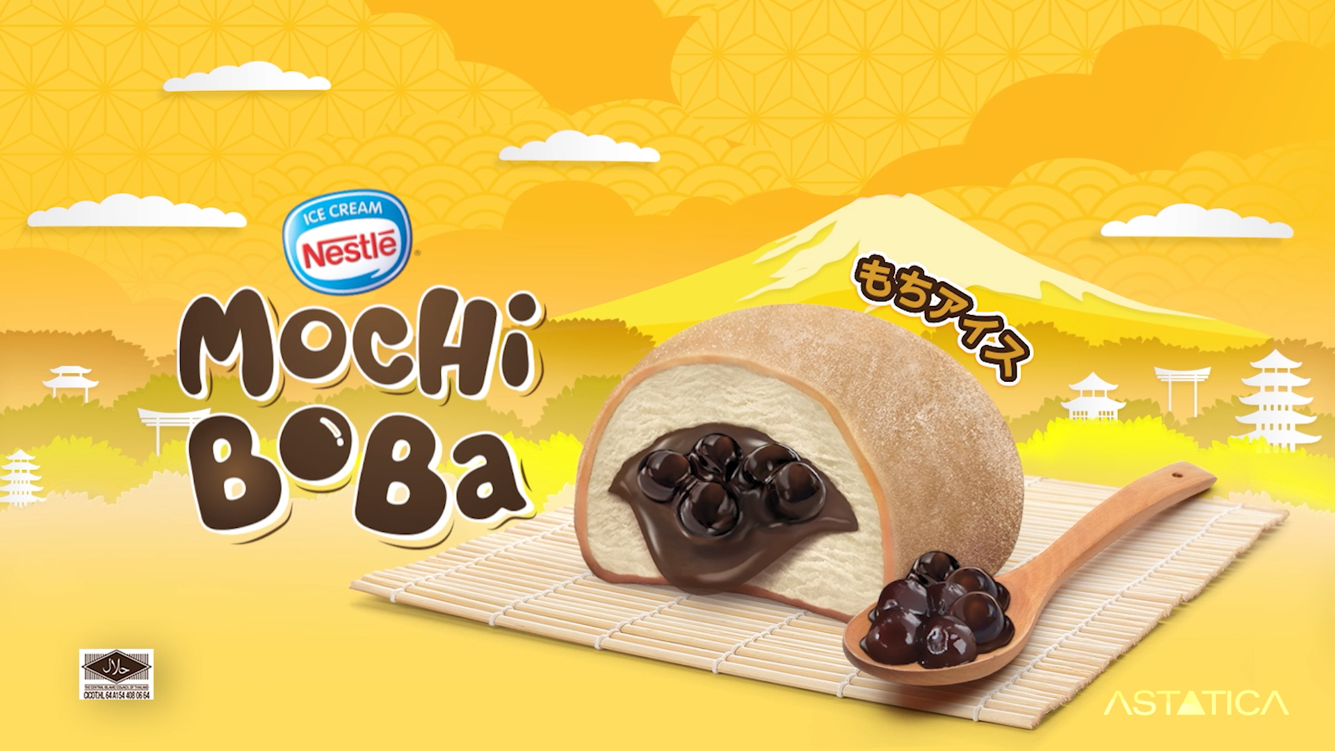 Nestlé Mochi Boba Ice Cream - ASTATICA